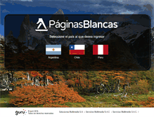 Tablet Screenshot of paginasblancas.com